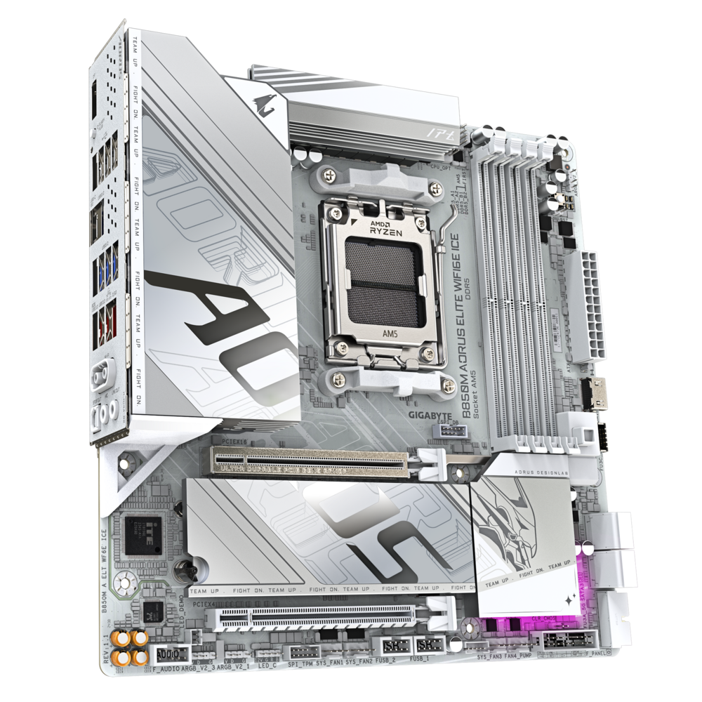 Материнская плата B850M A ELT WF6E ICE